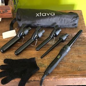 Xtava curling irons/wands (interchangeable)